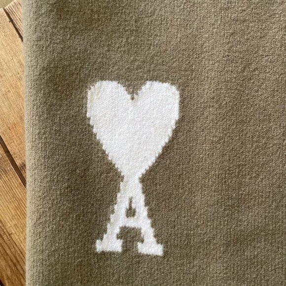 Ami Paris chunky knit sweater jumper women’s - Picture 6 of 9